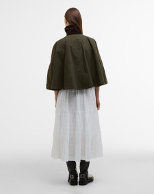 Barbour x ERDEM Trapezjacke Reversible Clover Showerproof 