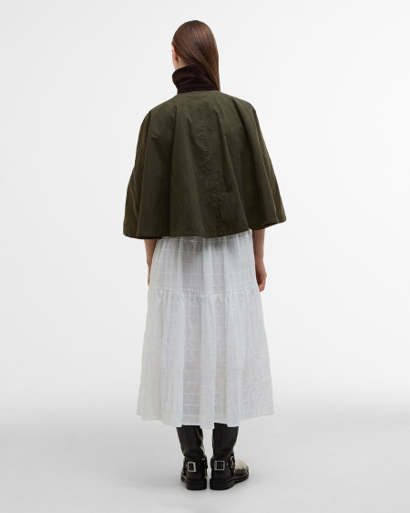 Barbour x ERDEM Reversible Clover Showerproof Trapeze Jacket