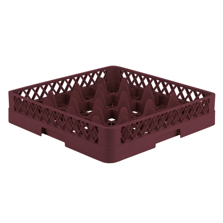 Traex® full-size square 16 compartment rack