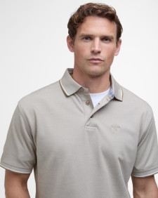 Heydon Short-Sleeved Polo Shirt Military Brown