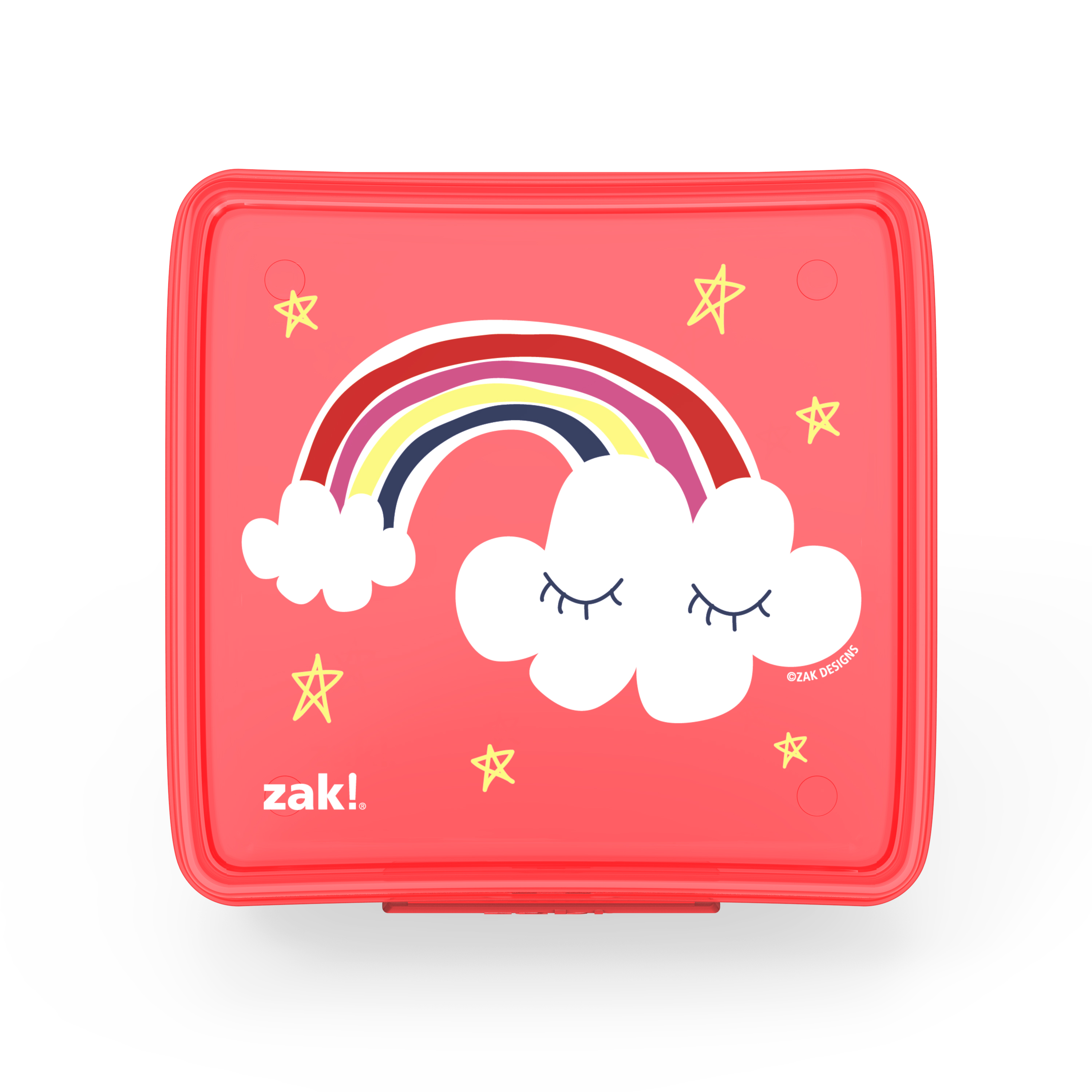 Happy Things Reusable Hinged Food Container, Clouds slideshow image 1 Happy Things Reusable Hinged Food Container, Clouds slideshow image 1