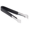 6-inch stainless steel pom tongs with Kool-Touch® handle