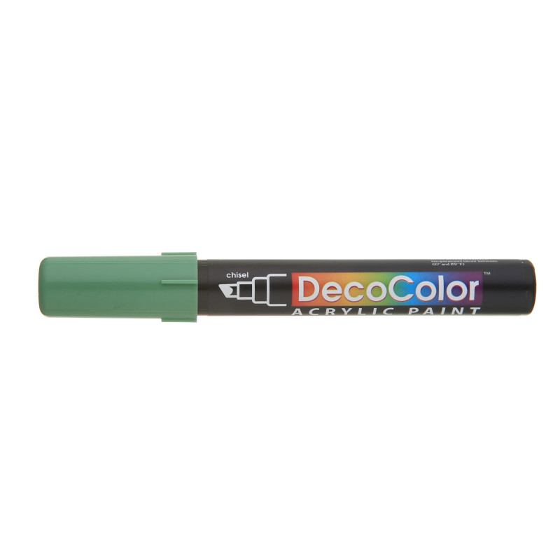 DecoColor® Acrylic Paint Marker, 315-S, Chisel Tip, Jade Green #102