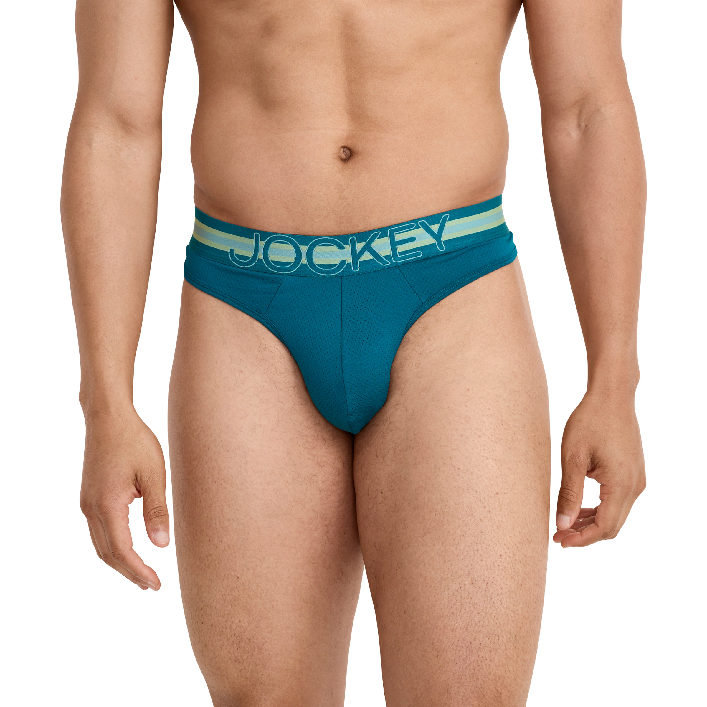 Jockey Sport Men's Stability Pouch Microfiber Thong - Picture 35 of 58