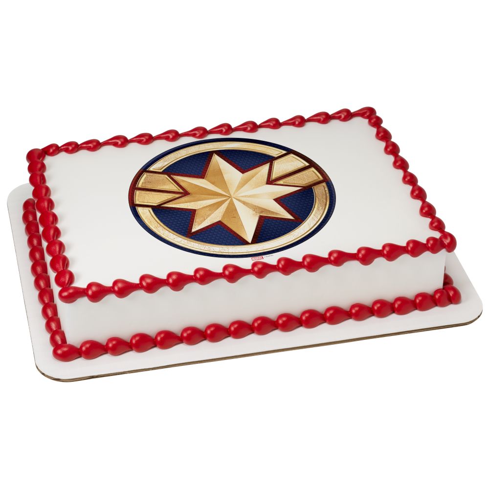 Image Cake MARVEL Avengers Captain Marvel Icon