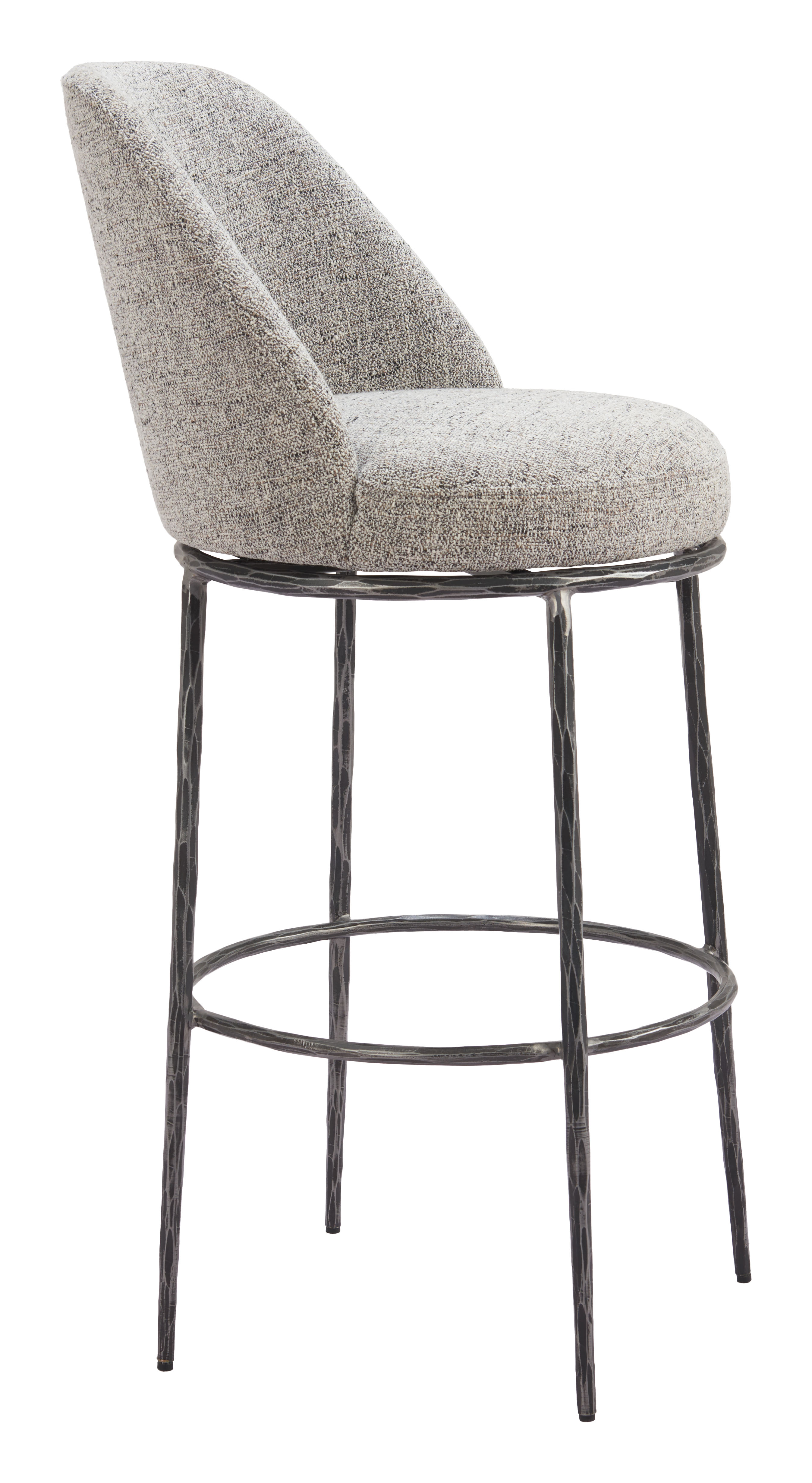 Nordhavn Swivel Barstool Gray product image