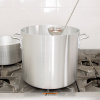 20-quart Arkadia™ aluminum stockpot in natural finish