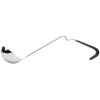 4-ounce stainless steel ladle with black Ergo Grip™ Kool-Touch® handle