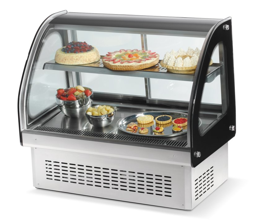Refrigerated Curved DropIn Display Cases Vollrath Foodservice