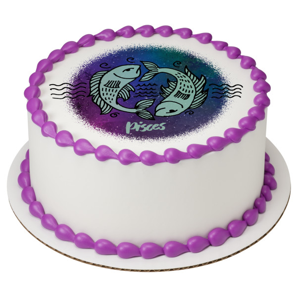Pisces PhotoCake® Edible Image®