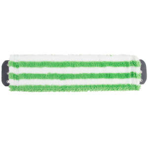 Unger, SmartColor™, 16"W, Microfiber, Green/White, Hook & Loop, Wet Mop