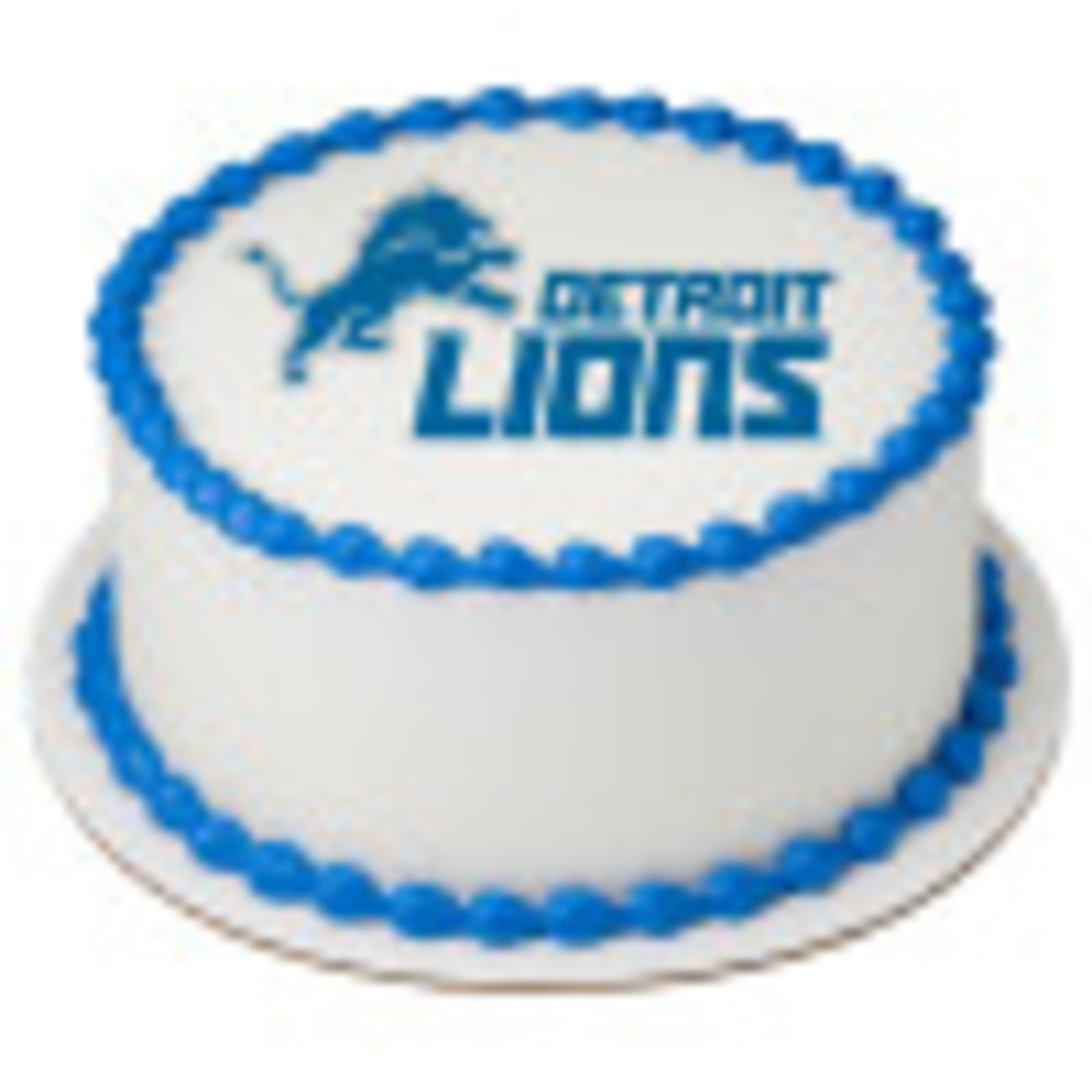 Order NFL Detroit Lions Edible Image® by PhotoCake® Cake from STRACK ...