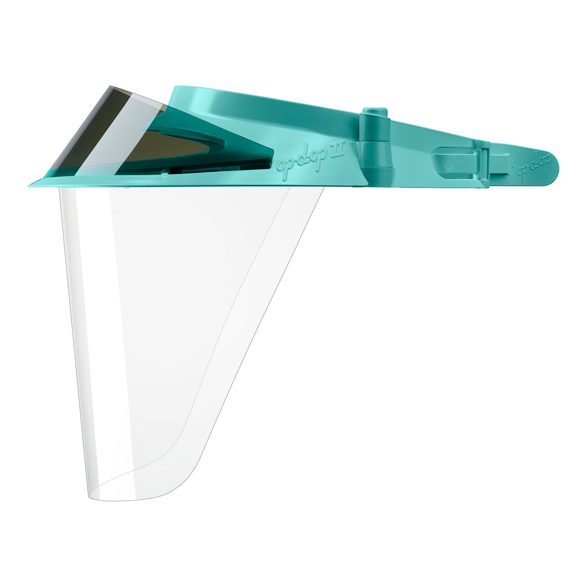 Face Shield Kit Op d Op II One Size Fits Most Full Length Anti-fog Reusable NonSterile
