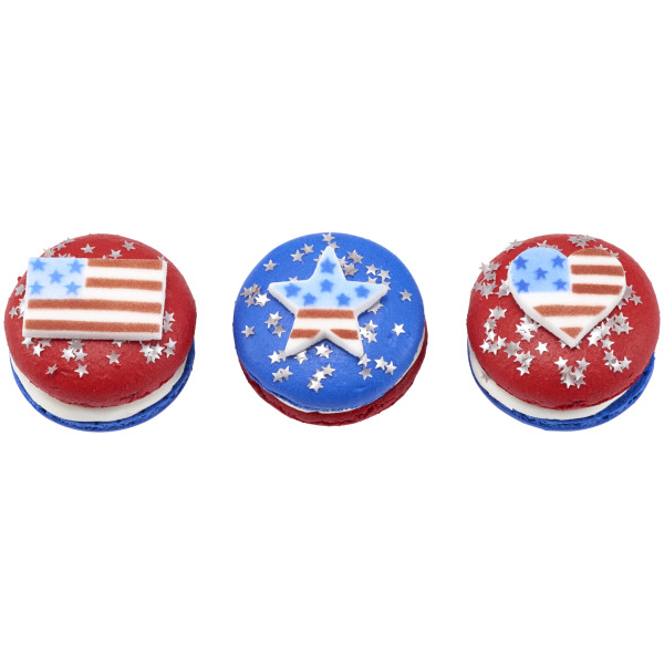 American Flag Assortment Dec-Ons® Decorations