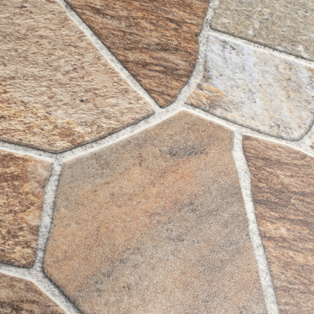 Leticia Beige 17-3/4 in. x 17-3/4 in. Ceramic Floor and Wall Tile