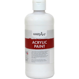 Acrylic Paint 16 oz, Titan White