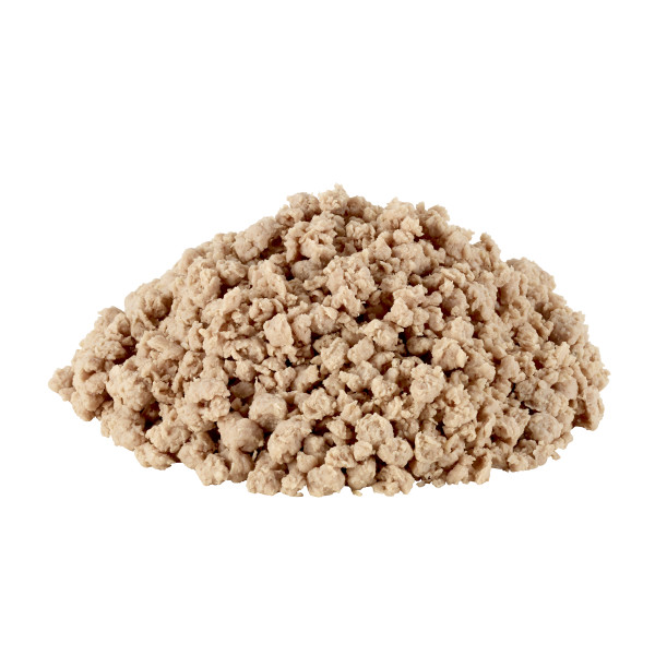 JENNIE-O(r) Savory Turkey Crumbles Fully Cooked 8 pc . C1C0 - Front Center Out of Package (Hi Res)