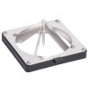 T-handle, pusher block and 4-section-wedge replacement blade assembly for Insta Cut® 3.5 manual food processor