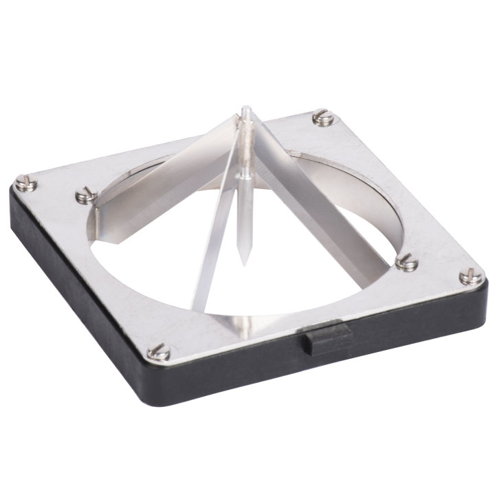 T-handle, pusher block and 4-section-wedge replacement blade assembly for Insta Cut® 3.5 manual food processor