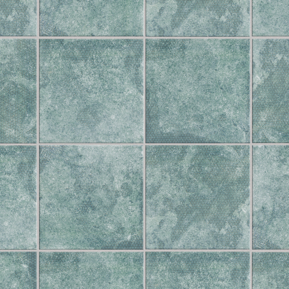 Sample – Mandala Sea Green Ceramic Wall Tile Sample – Mandala Sea Green Ceramic Wall Tile