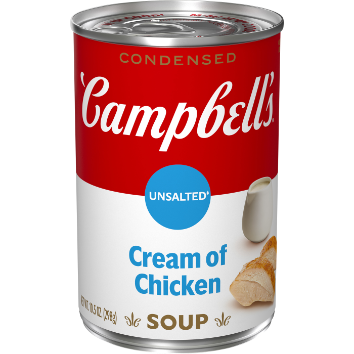 Condensed Unsalted Cream of Chicken Soup
