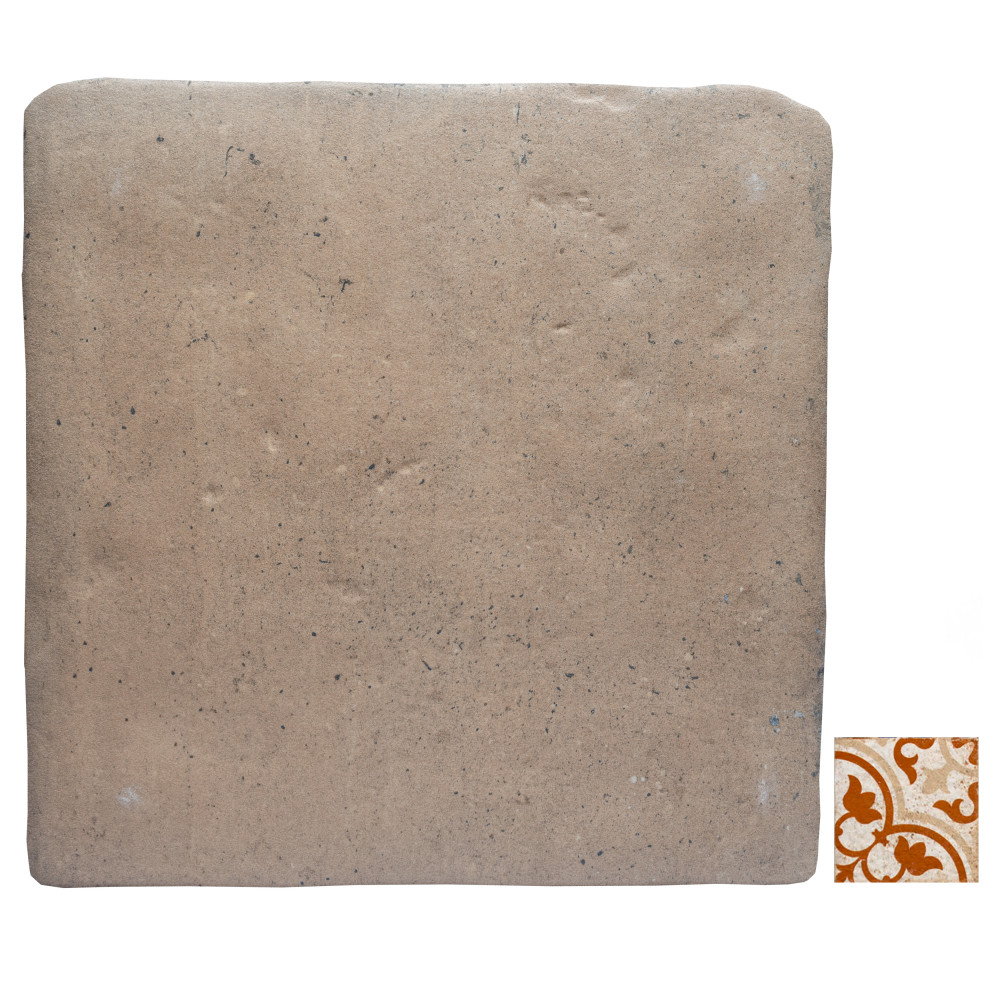 Benisa Marelle Teja with Paladio Taco 11-7/8 in. x 14 in. Porcelain Floor and Wall Tile