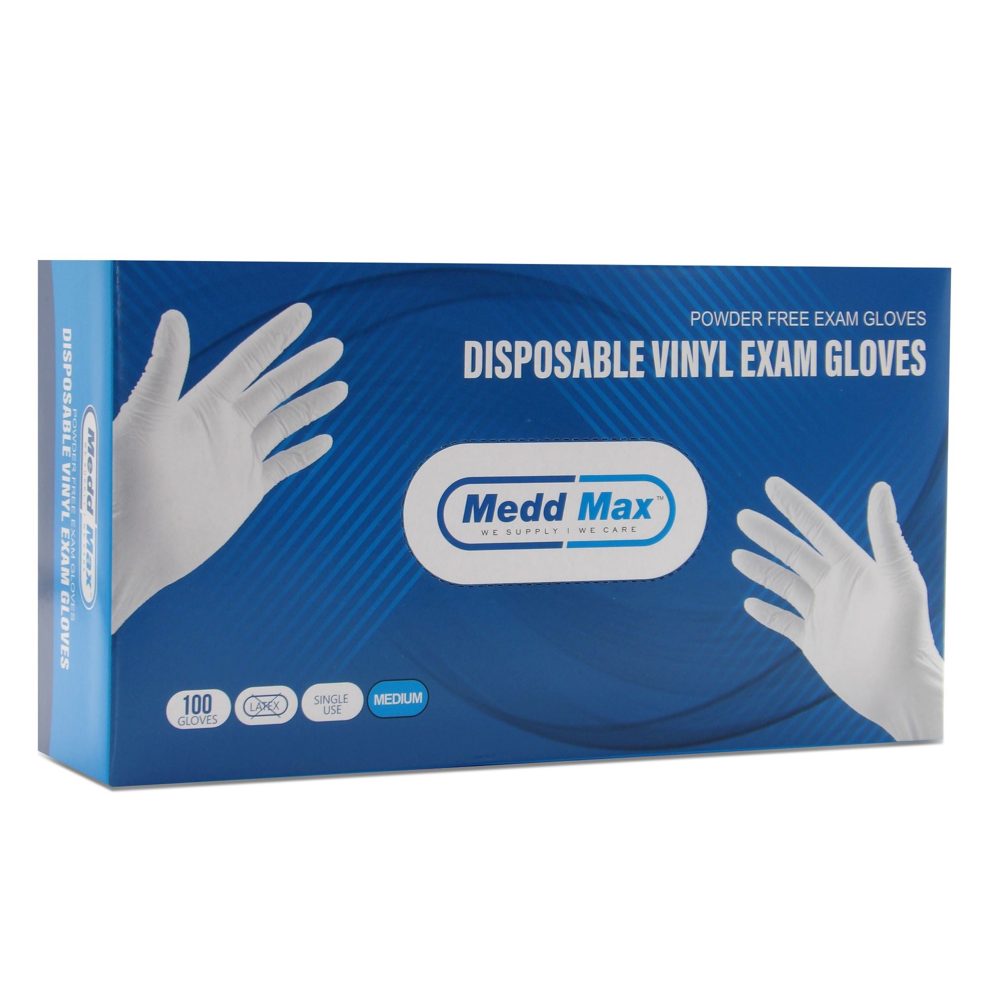 Medd Max LLC GLOVE, EXAM VINYL MED (1000/CS)