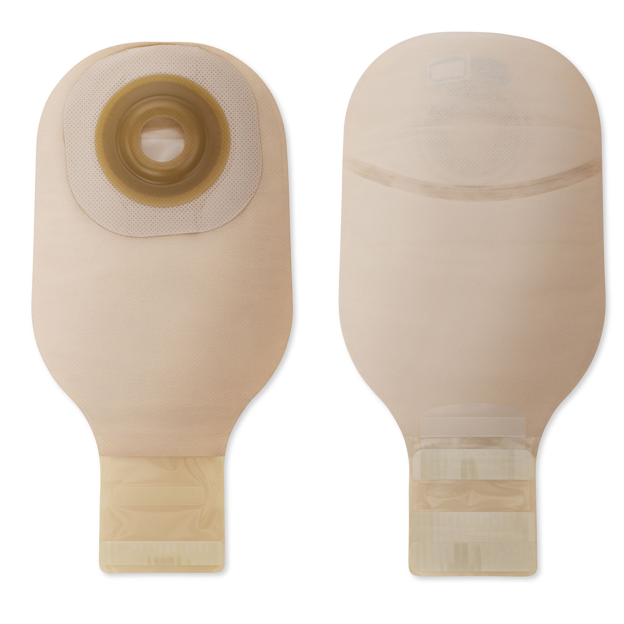 Premier™ Flextend™ One-Piece Beige Ostomy Pouch, Pre-cut to Fit 22 mm Stomas