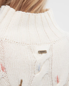 Fleur Cable-Knit Cardigan 