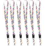 Teacher Created Resources&reg; Colorful Paw Print Lanyard, Pack of 6 TCR20350-6