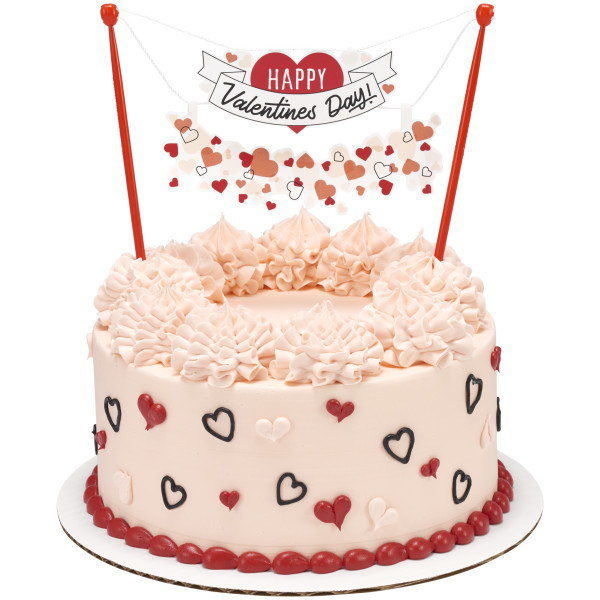 Happy Valentine's Day Banner Layon