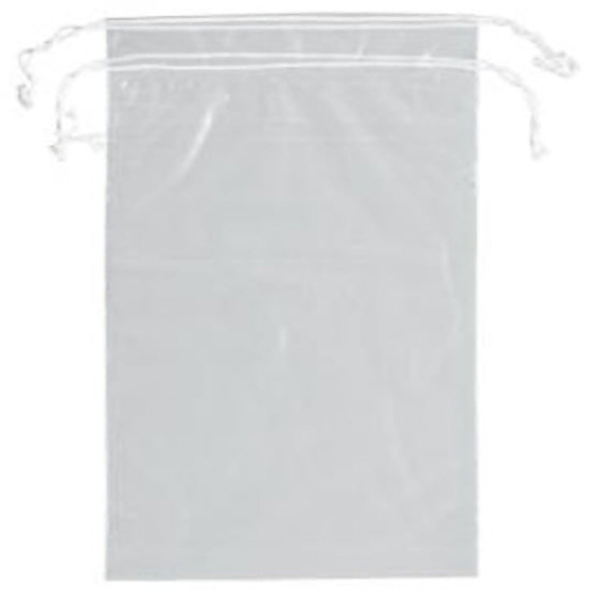 Patient Belongings Bag 5 X 8 Inch Plastic Drawstring Closure Clear