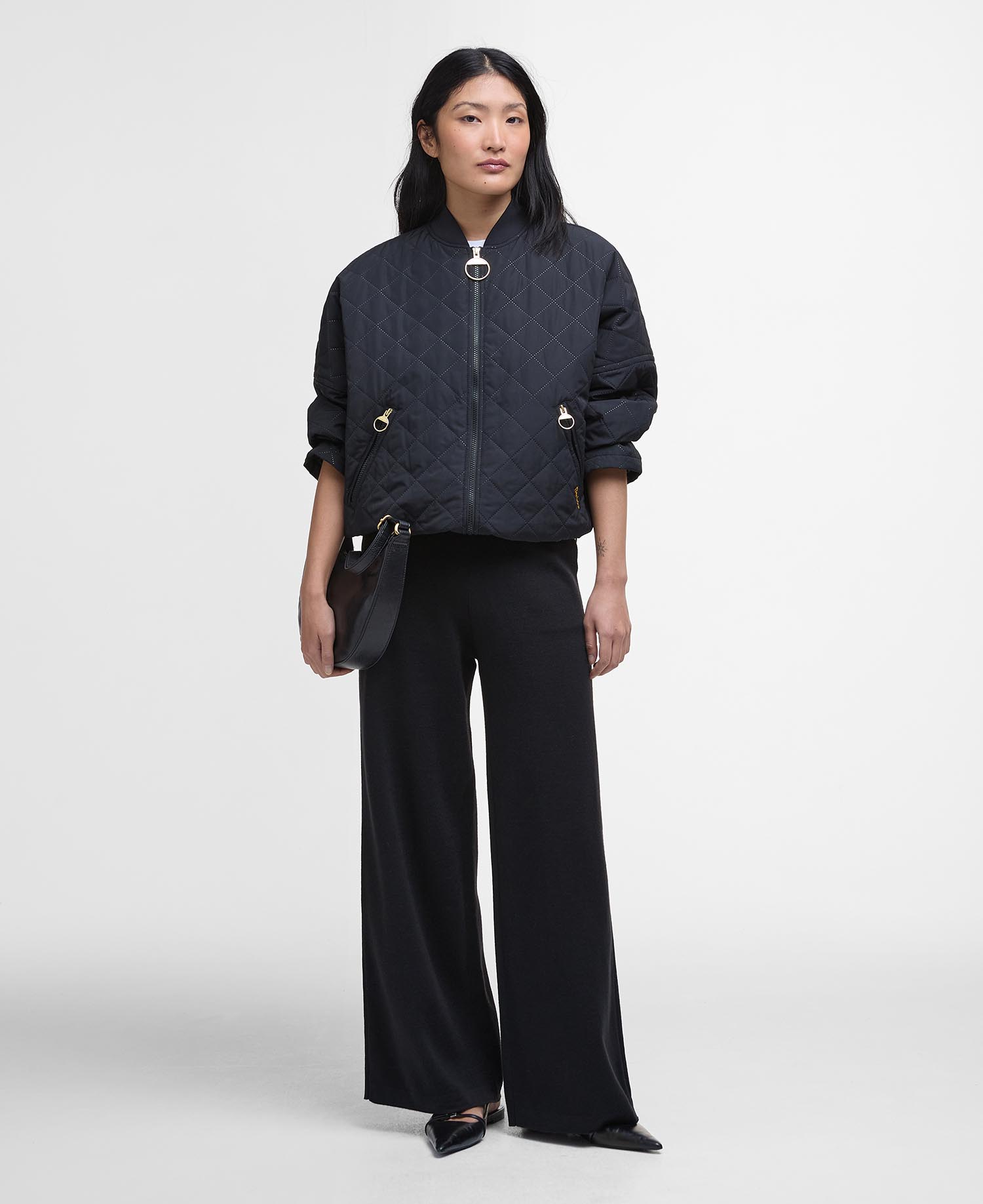 Emlyn Quilted Bomber Jacket image number 1