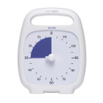 Time Timer&reg; PLUS&reg; 120 Minute Timer, White TTM120