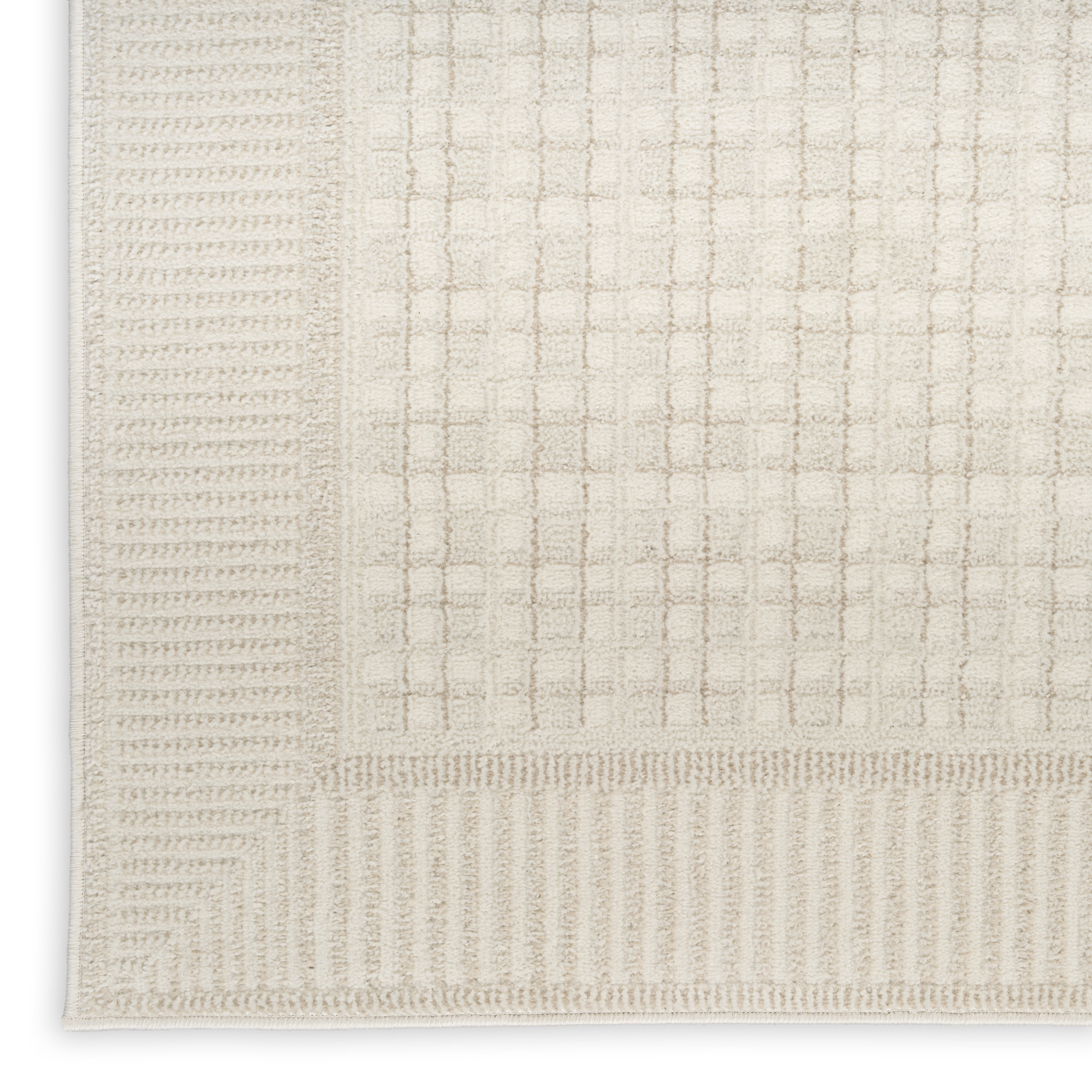 Nourison Nordic 8' x 10' Ivory Modern Indoor Rug