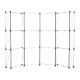 10'w x 8'h Curved Frame