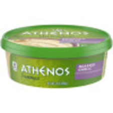 Athenos Roasted Garlic Hummus, 14 oz Tub