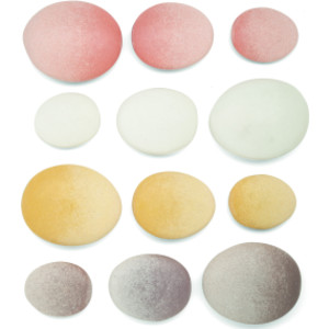 Natural Sorting Stone, Pack of 12