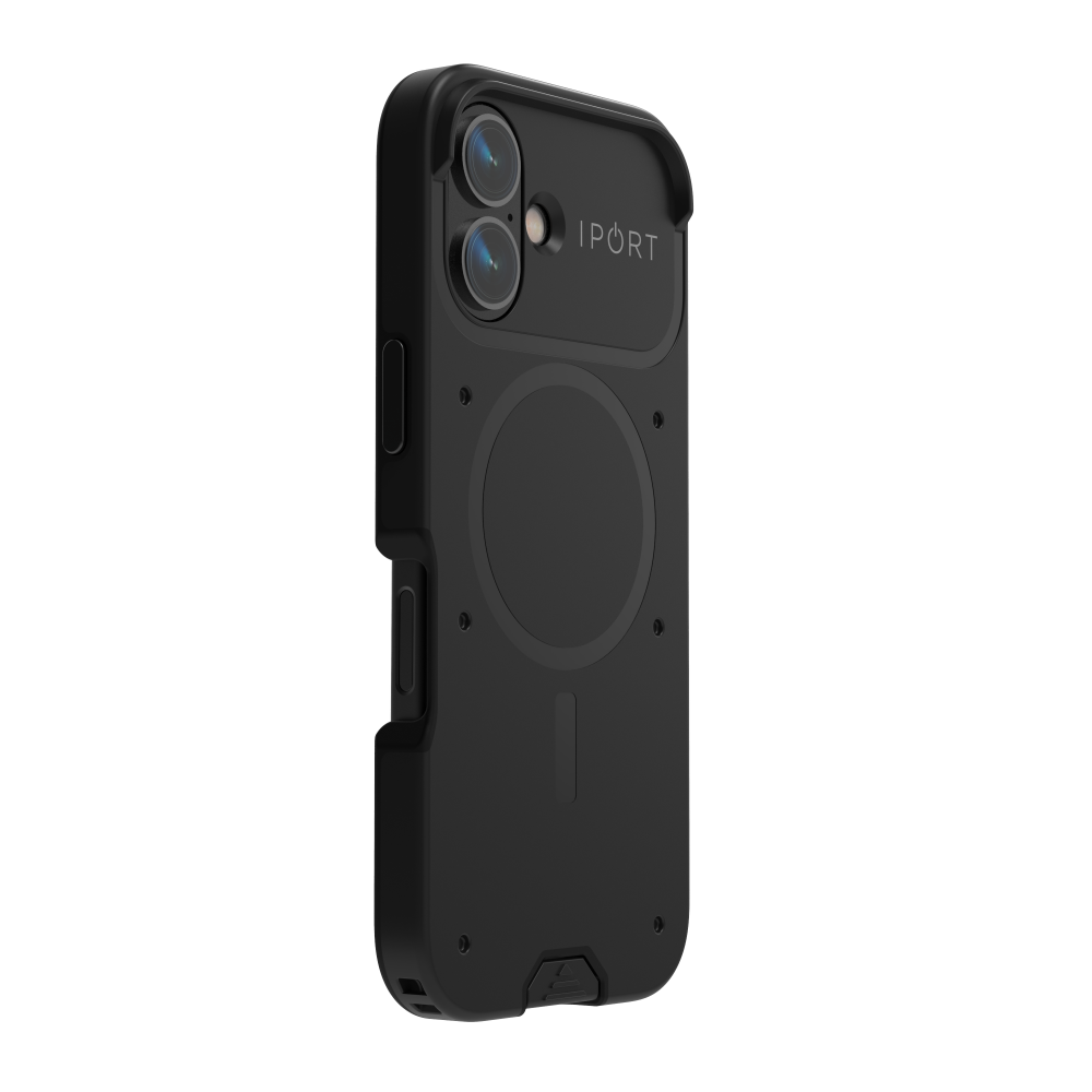 CONNECT Phone Case for iPhone 16 in Black