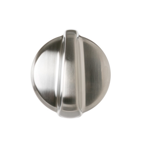 Range Burner Control Knob - Stainless Steel