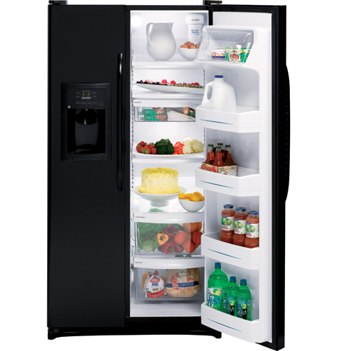 GE® 25.0 Cu. Ft. Side-By-Side Refrigerator with Dispenser