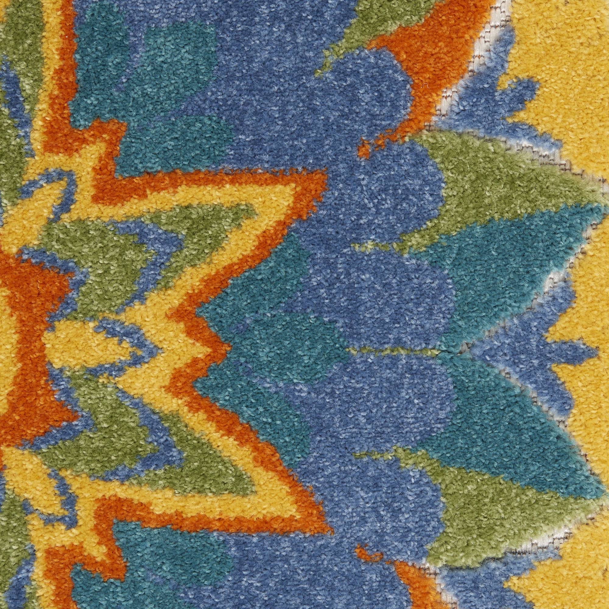 Nourison Aloha 2' x 6' Multicolor Transitional Rug