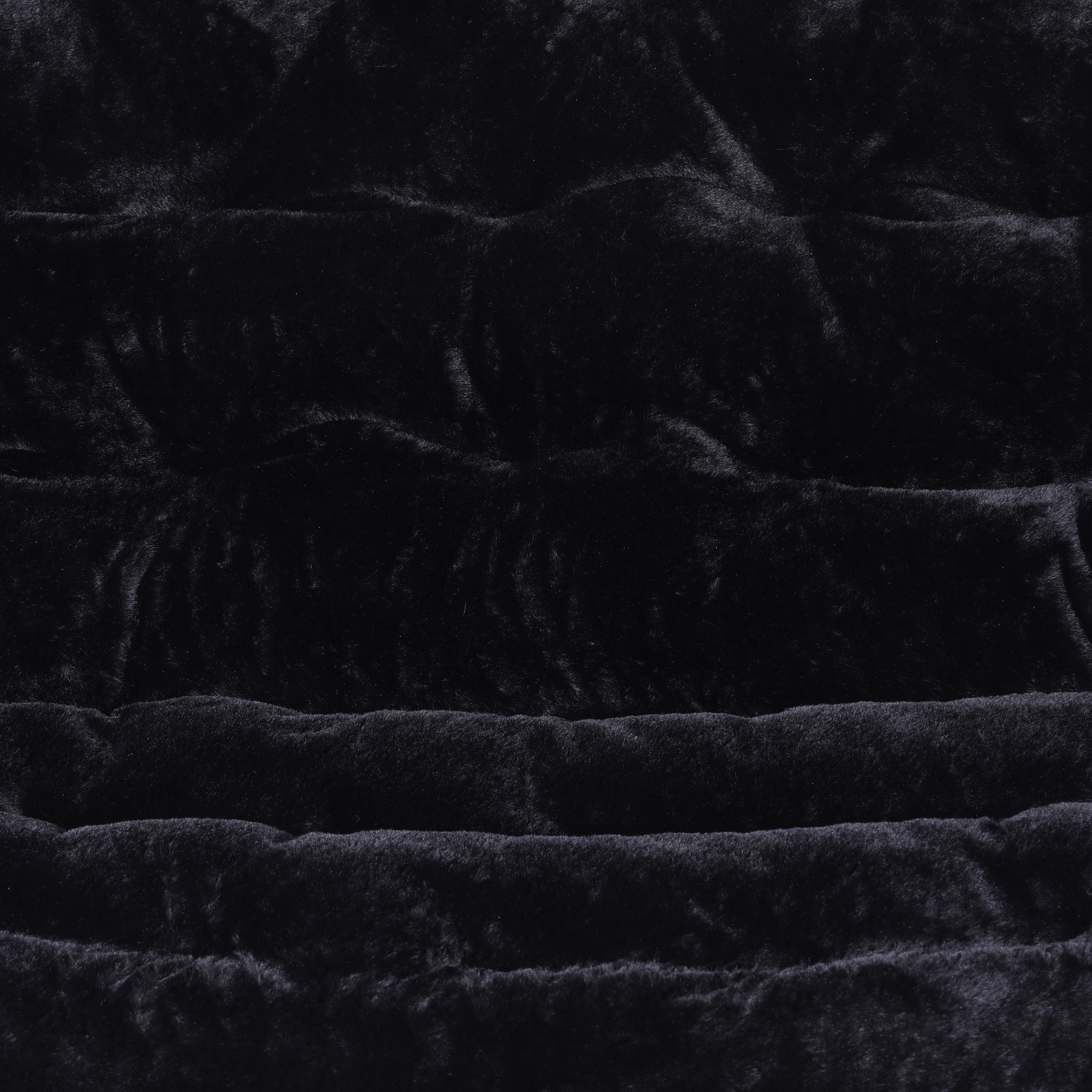 Janey Folding Double Saucer Chair in Gray Faux Fur with a Soft Gold Steel Fra... - Picture 45 of 47