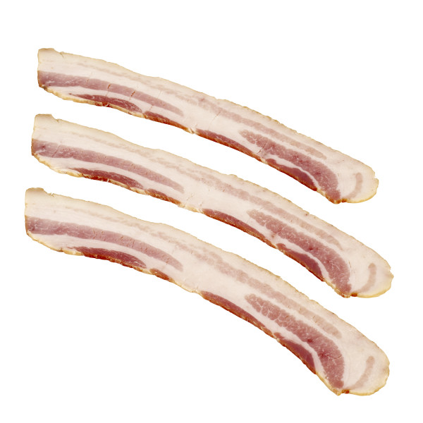 APPLEGATE NATURALS(r) Sunday Bacon, Laid-Out, Frozen, 2/5 lb . C1C0 - Front Center Out of Package (Hi Res)