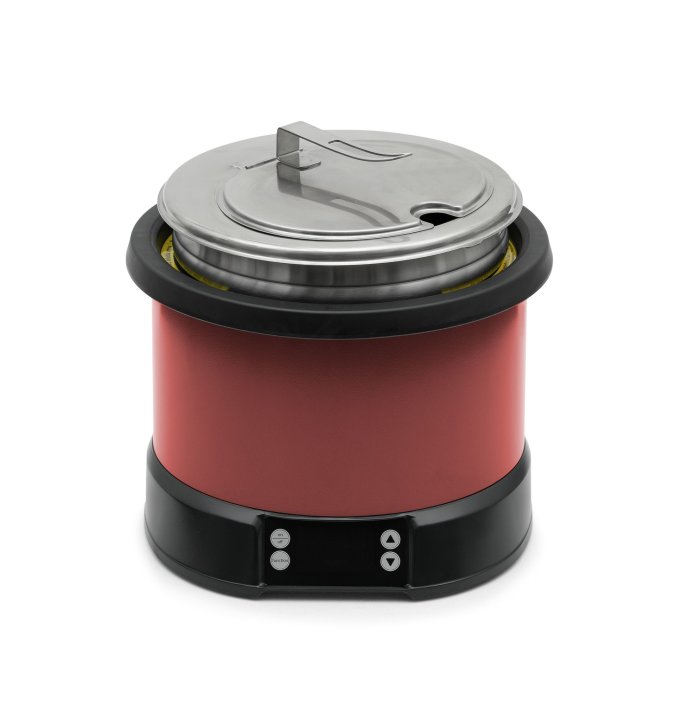 11-quart 120-volt Mirage® countertop induction rethermalizer in red