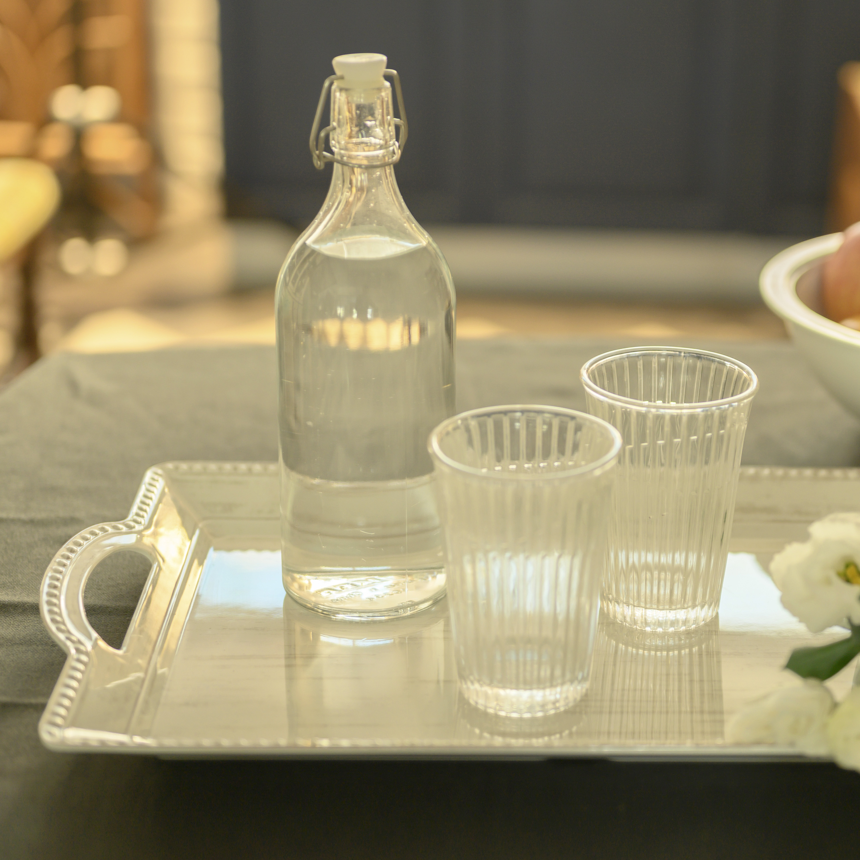 French Country Serving Tray, Oyster slideshow image 4 French Country Serving Tray, Oyster slideshow image 4