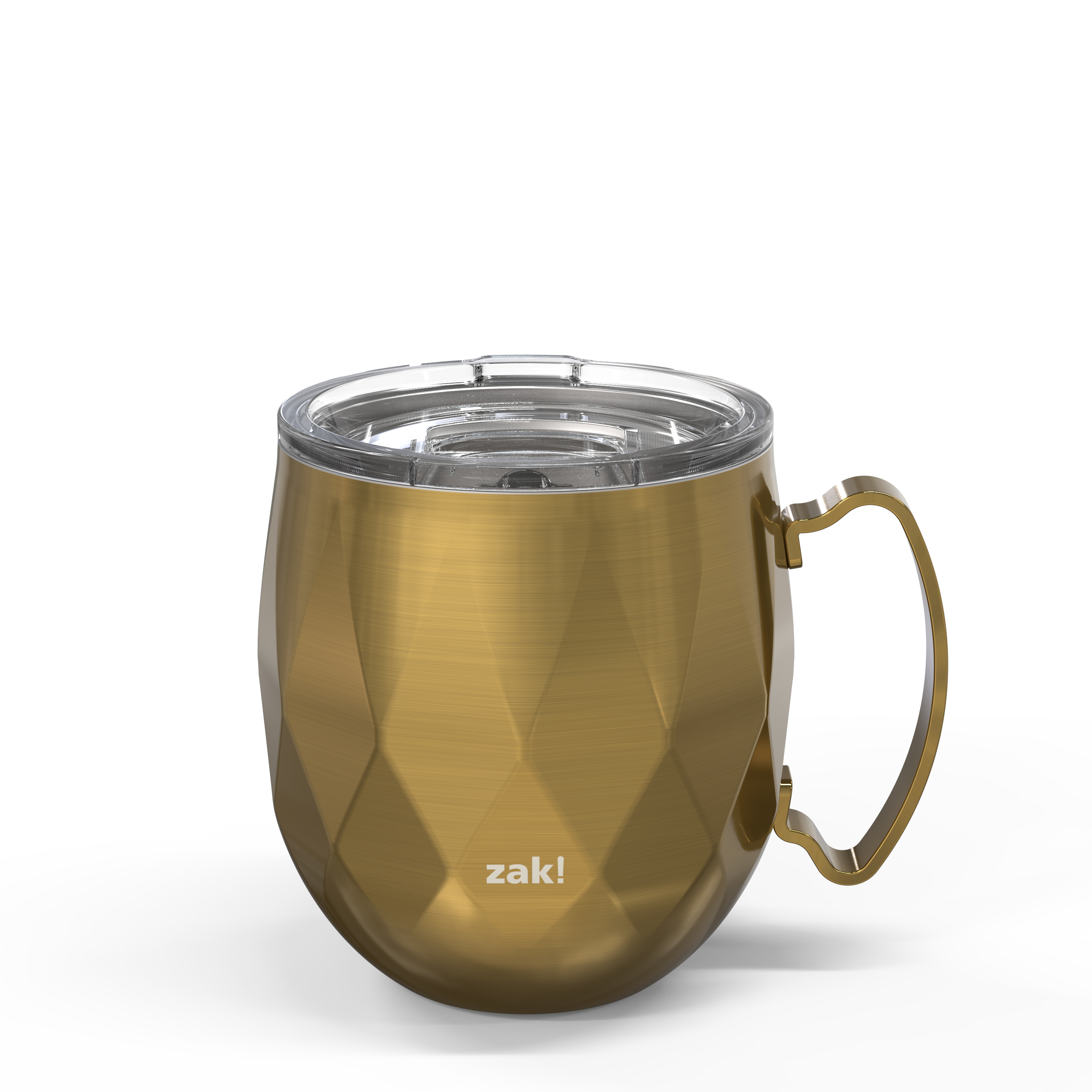 Fractal 19 ounce Vacuum Insulated Stainless Steel Mule Mug, Light Gold slideshow image 1 Fractal 19 ounce Vacuum Insulated Stainless Steel Mule Mug, Light Gold slideshow image 1