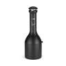 Rubbermaid Commercial, Infinity, Traditional, Metal, Black, Smoking Receptacle