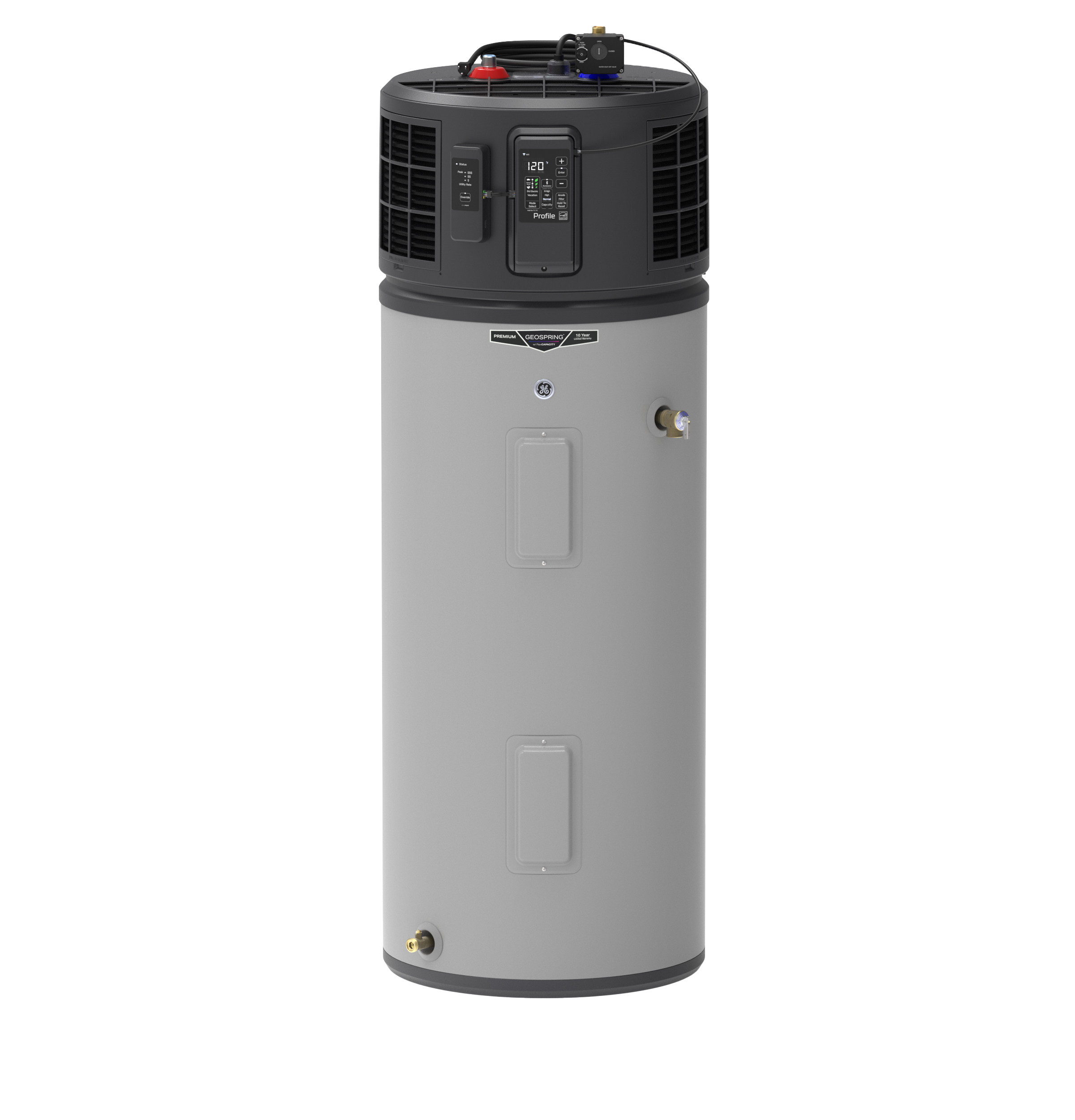 GE Profile™ GEOSPRING™  Smart Hybrid Heat Pump Water Heater 50-gallon - 120V - FlexCapacity