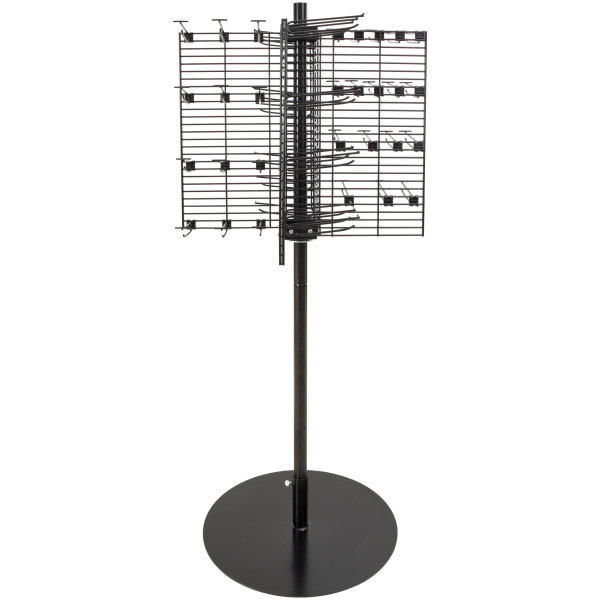 Black Half Floor Spinner Candle Rack
